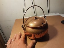 PENTOLINO IN RAME STAGNATO PER VIN BRULE O GLOOG , DALA MADE IN SWEDEN DIAMETRO