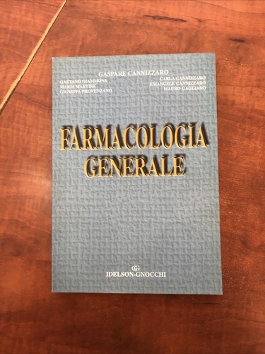 CANNIZZARO-FARMACOLOGIA