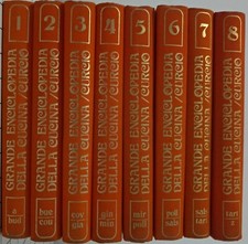 Completa 8 Volumi - Grande Enciclopedia della cucina  Curcio - Anno 1972