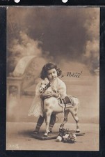 Cartolina bambina con - cartolina,