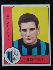 ***CALCIATORI PANINI 1961/62 PRIMA EDIZIONE OPACA*** GENTILI ATALANTA NEW !!!