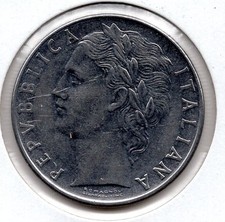 Italy 1977 100 Lira Lire (389)