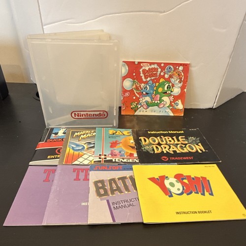 Lotto manuali nintendo nes - manuali,