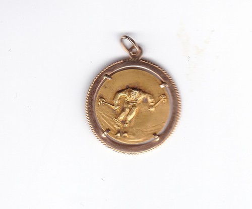 Medaglia oro sci circa 5 - medaglia, d'oro