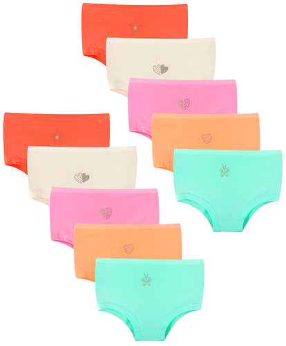 Set mutandine bambina - 10,