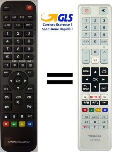 Telecomando gia programmato - telecomando,