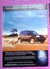 2000 2002 Suzuki V6 Grand Vitara  Print Ad