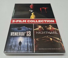 It + Venerdi' 13 + Nightmare - Cofanetto 3 DVD Nuovo 