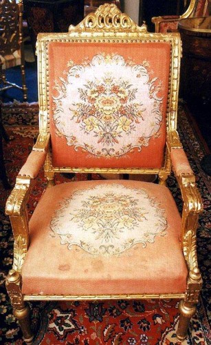 Palazzo oro trono poltrona - oro,