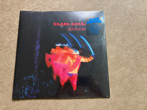 Black sabbath single - black,