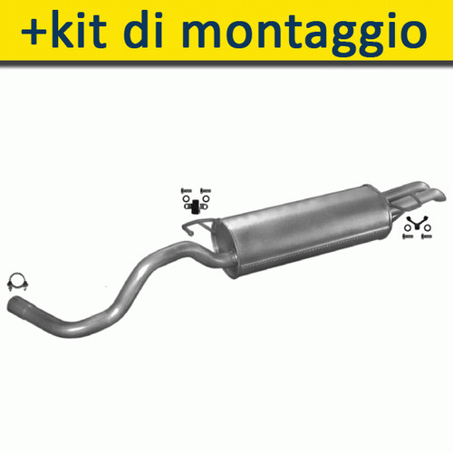 Silenziatore marmitta - silenziatore,