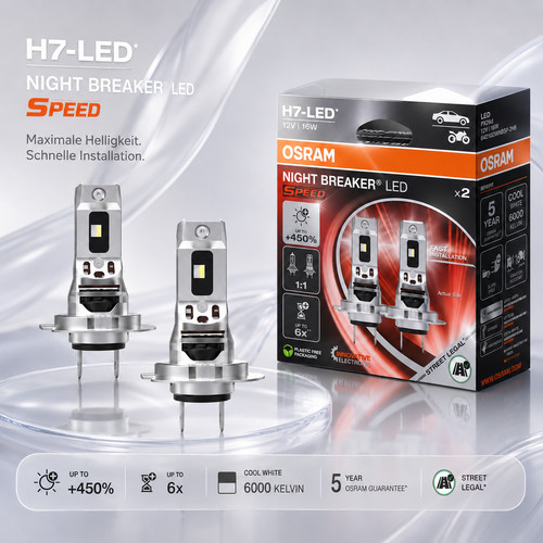Osram led speed 450 - speed, night