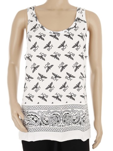 Boy london canotta - boy, bianca