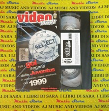 VHS film TUTTI I GOL SEGNATI DALLA JUVENTUS 1999  VIDEO HURRA' 1 (F207) no dvd