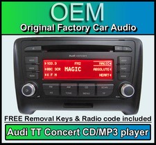 Audi TT lettore CD radio