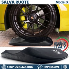 Cuscini SALVA GOMME Carbon per Porsche Cayman Antiovalizzanti Ruote MADE IN ITAL