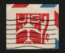 US 1960 #UC33 Air Mail 7c