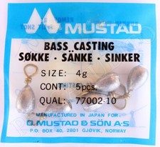 5 Piombi 4Gr Pesca Spinning