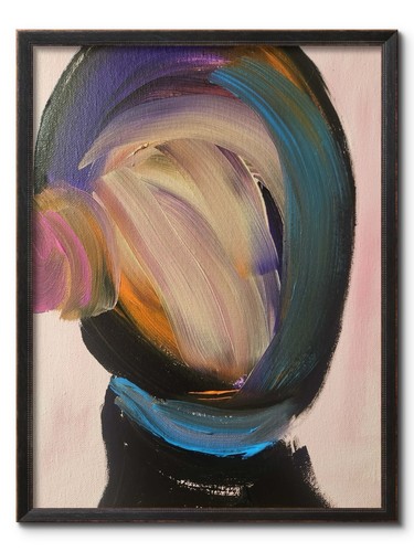 Arte parete astratta faccia - parete,