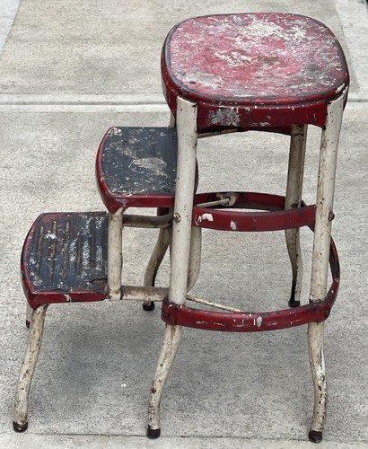Sedia sgabello vintage cosco - sgabello,