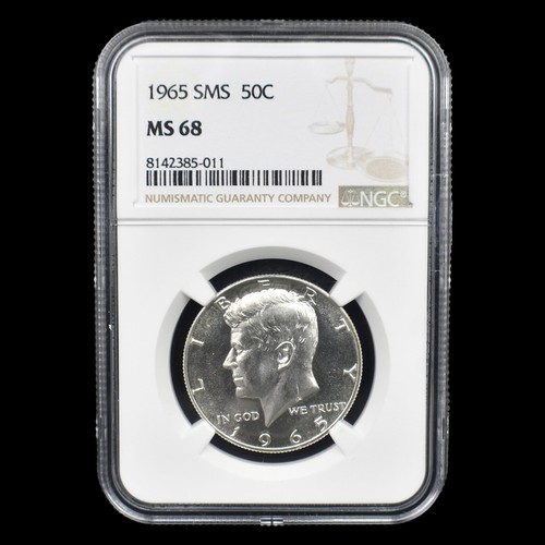 1965 kennedy mezzo dollaro - 1965,