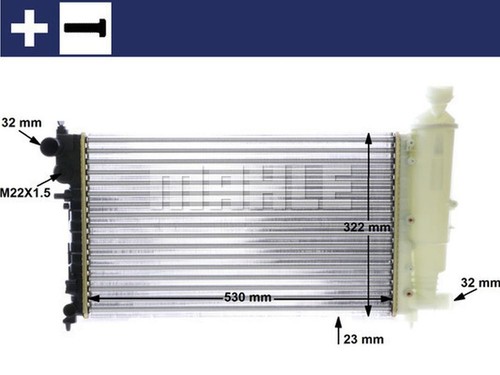 Radiatore liquido - , di
