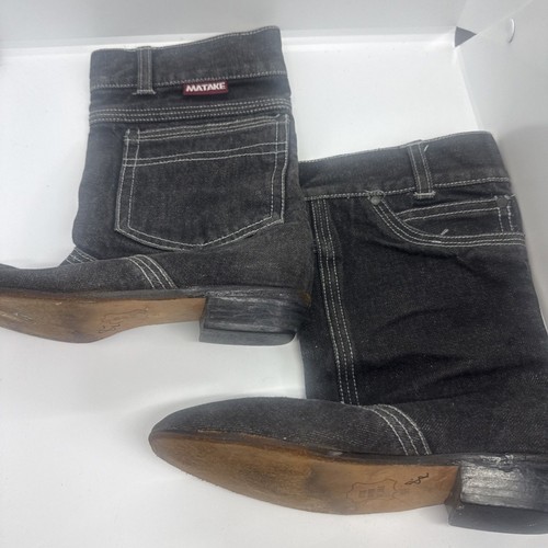 Stivali vintage denim - stivali,