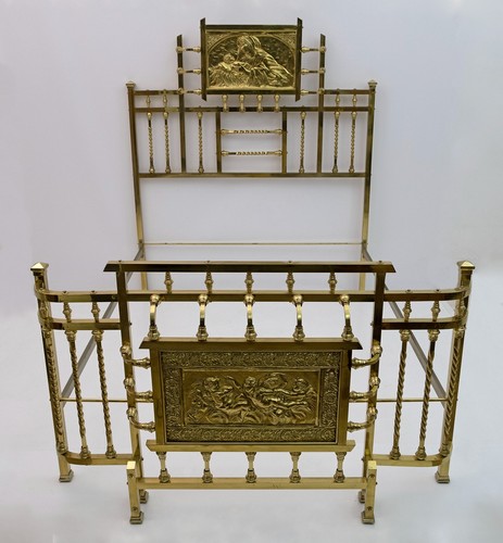 Letto matrimoniale ottone - letto,