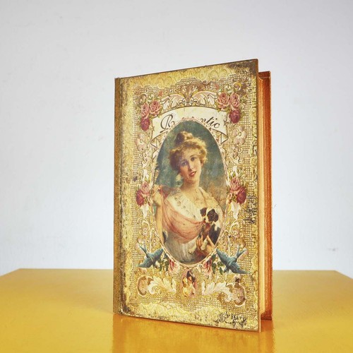 Elegante scatola legno - , in