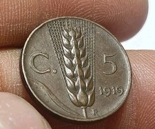 5 CENTESIMI LIRE 1919  RAME