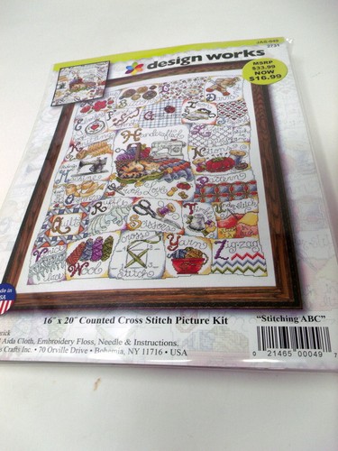 Design works cuciture abc kit - design,