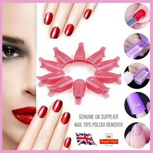 Nail art clip rimozione - rimozione, smalto