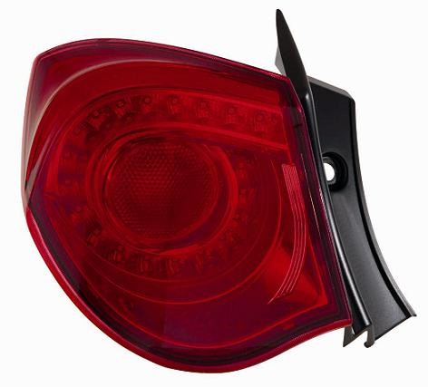 Fanale post senza - senza, led