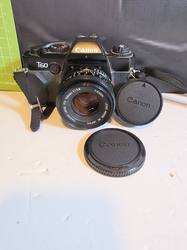 Canon t60 35mm film - 35mm, camera
