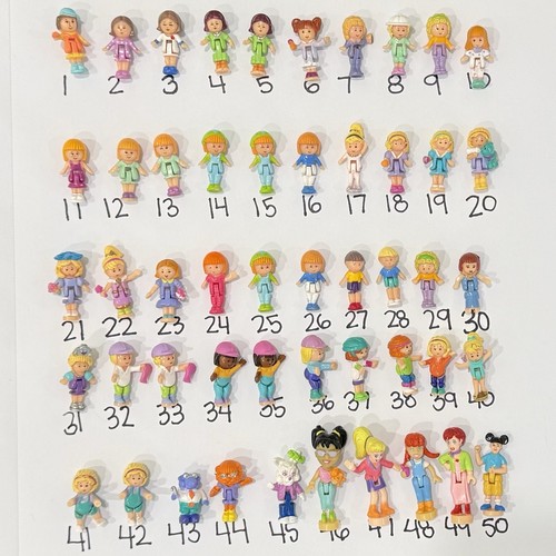 Vintage polly pocket dolls - polly,