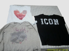 "United Colors of Benetton" -  1 Golf tg. M; 2 t-shirt XL (1 bia.-1 Nera) NIRIMA