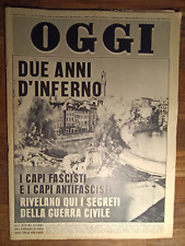 Anni 50/60 Rivista Oggi con il Generale Cadorna-20042