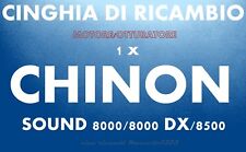 ★CINGHIA DI RICAMBIO MOTORE 1 x PROIETTORE SUPER 8 mm CHINON 8000/DX/8500★