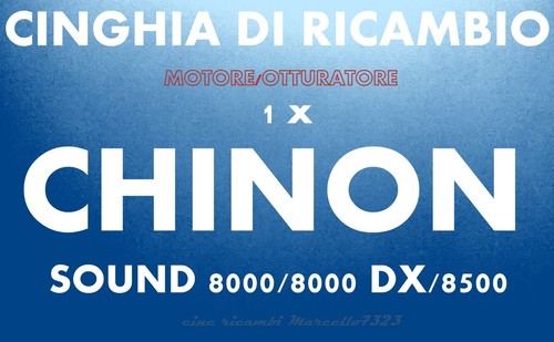 Cinghia ricambio motore - di,