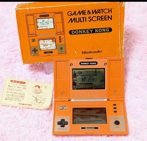 Nintendo game watch donkey - nintendo,