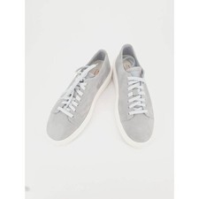 Scarpe Piatte Grigie E Bianche