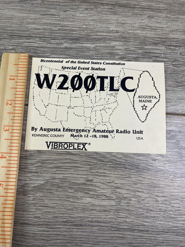 Scheda qsl radioamatore - scheda,