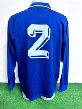 MAGLIA ITALIA BERGOMI MATCH WORN INDOSSATA SHIRT CAMISETA VINTAGE 1989 COA