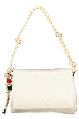 Desigual borsa donna bianco - desigual,