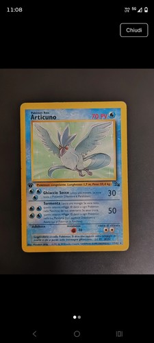 Pokemon articuno fossil 62 - fossil, 17/62
