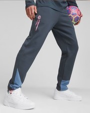  Ac Milan Puma Pantaloni tuta Pants Ftbl Culture Track Blu Cotone 2023 24 