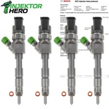 4x 0445110230 Iniettore