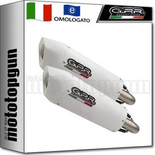 scarico omologato alluminio bianco gpr albus ceramic per ktm duke ii 2006 06