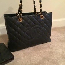 Chanel GST Black Caviar