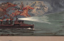 2433) PROPAGANDA VIAREGGIO CONSEGNA BANDIERA CACCIATORPEDINIERE LANCIERE VG